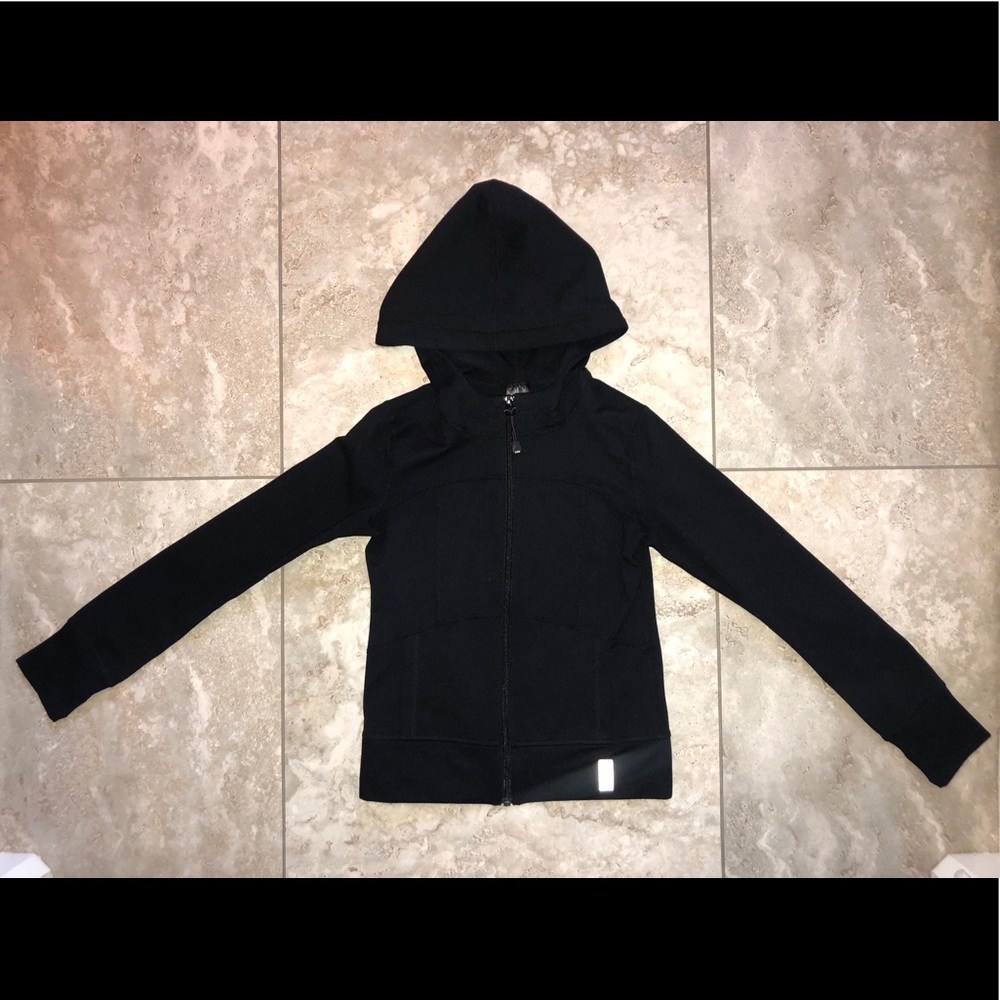 Zella Girls Black zip up hoodie
